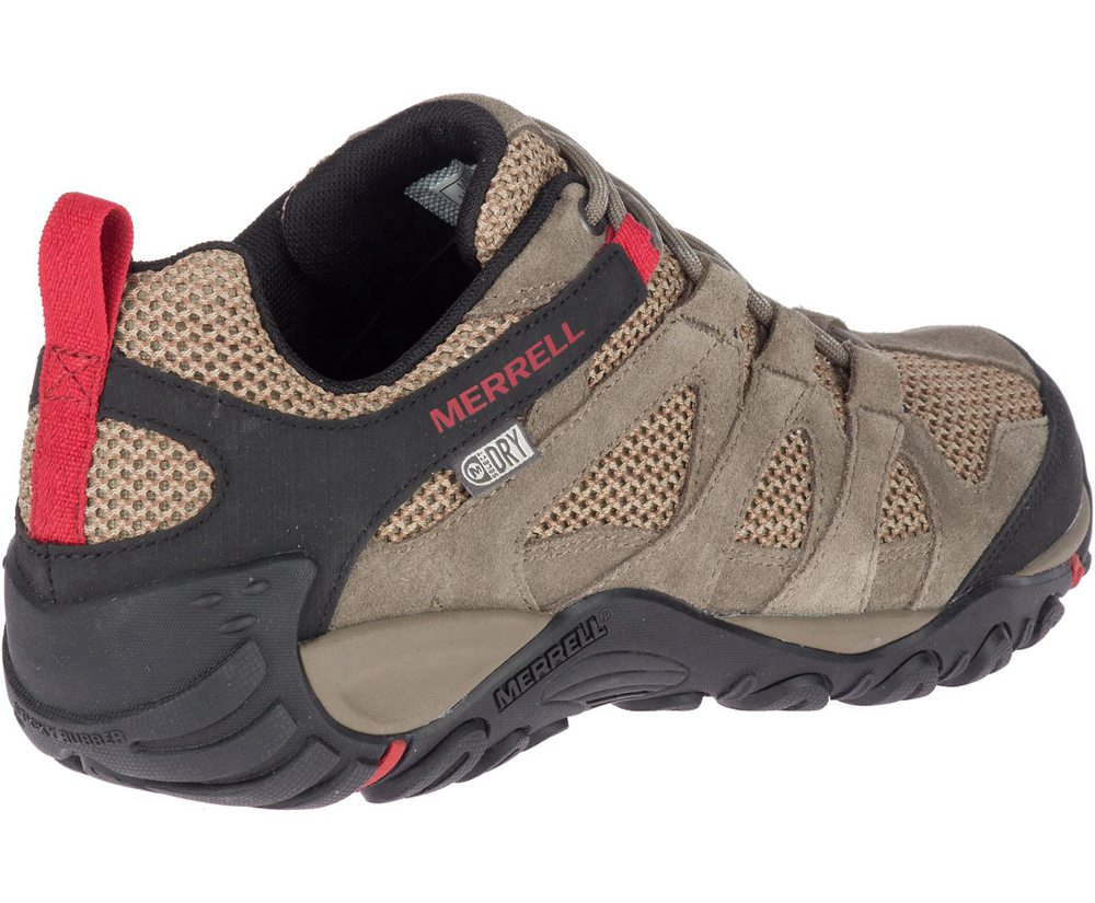 Merrell Sneakers Brown - Alverstone Waterproof - Mens 15DHKLCTX